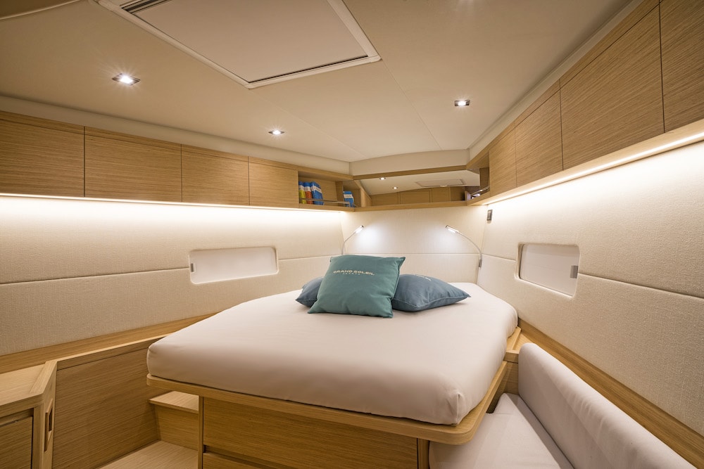 GS 48 Performance, cabina principale GS 48 Performance, cabina principale